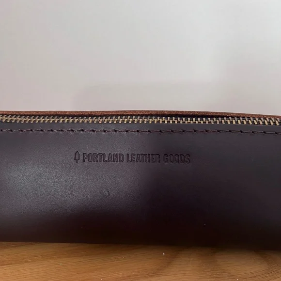 Portland Leather Sidekick Pouch "Grizzly" NWOT - Picture 2 of 7